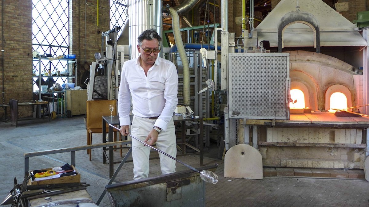 Aristide Najean, Glass Artist (VE) — Veneto Secrets