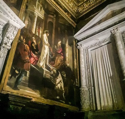 When the magic of light meets “the” masterpiece of Tintoretto — Veneto Secrets